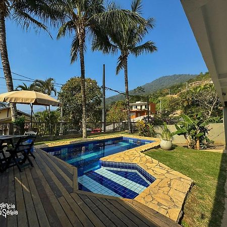Bela Casa De 4 Suites Com Piscina E Vista - Curral Ilhabela Εξωτερικό φωτογραφία