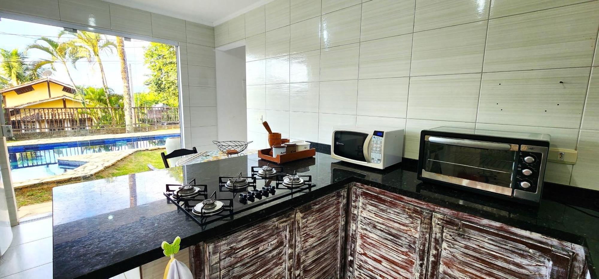 Bela Casa De 4 Suites Com Piscina E Vista - Curral Ilhabela Εξωτερικό φωτογραφία
