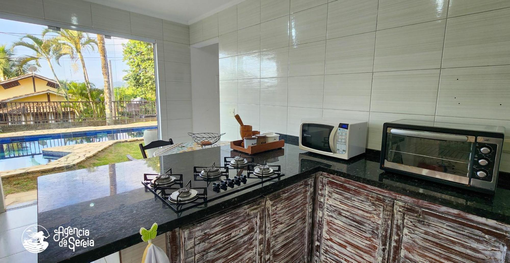 Bela Casa De 4 Suites Com Piscina E Vista - Curral Ilhabela Εξωτερικό φωτογραφία