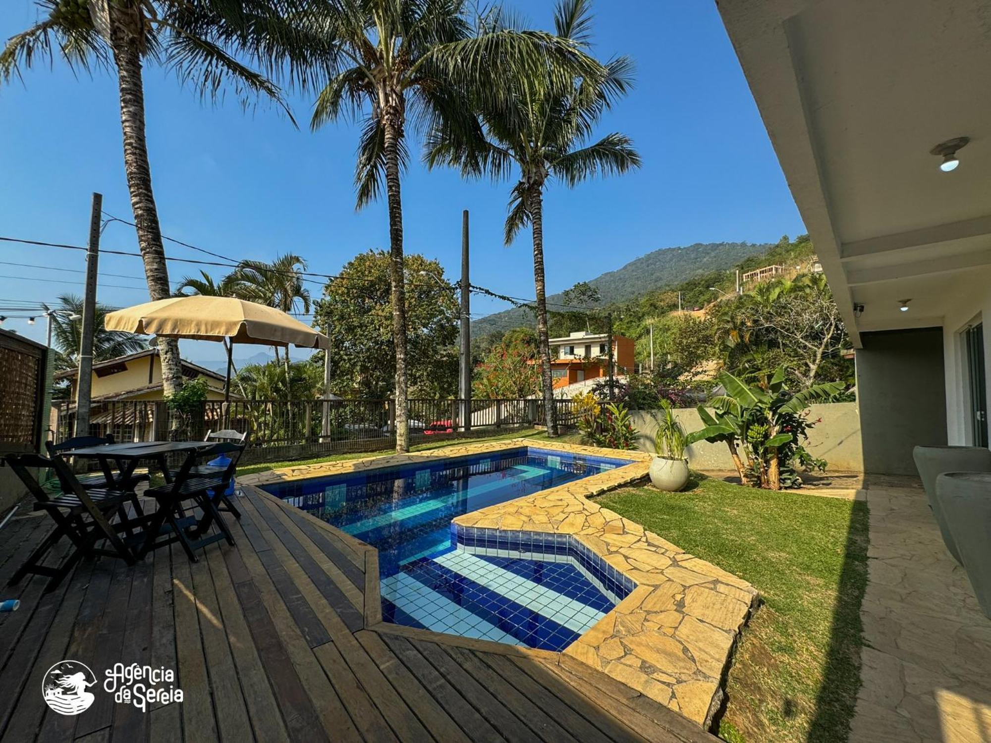 Bela Casa De 4 Suites Com Piscina E Vista - Curral Ilhabela Εξωτερικό φωτογραφία