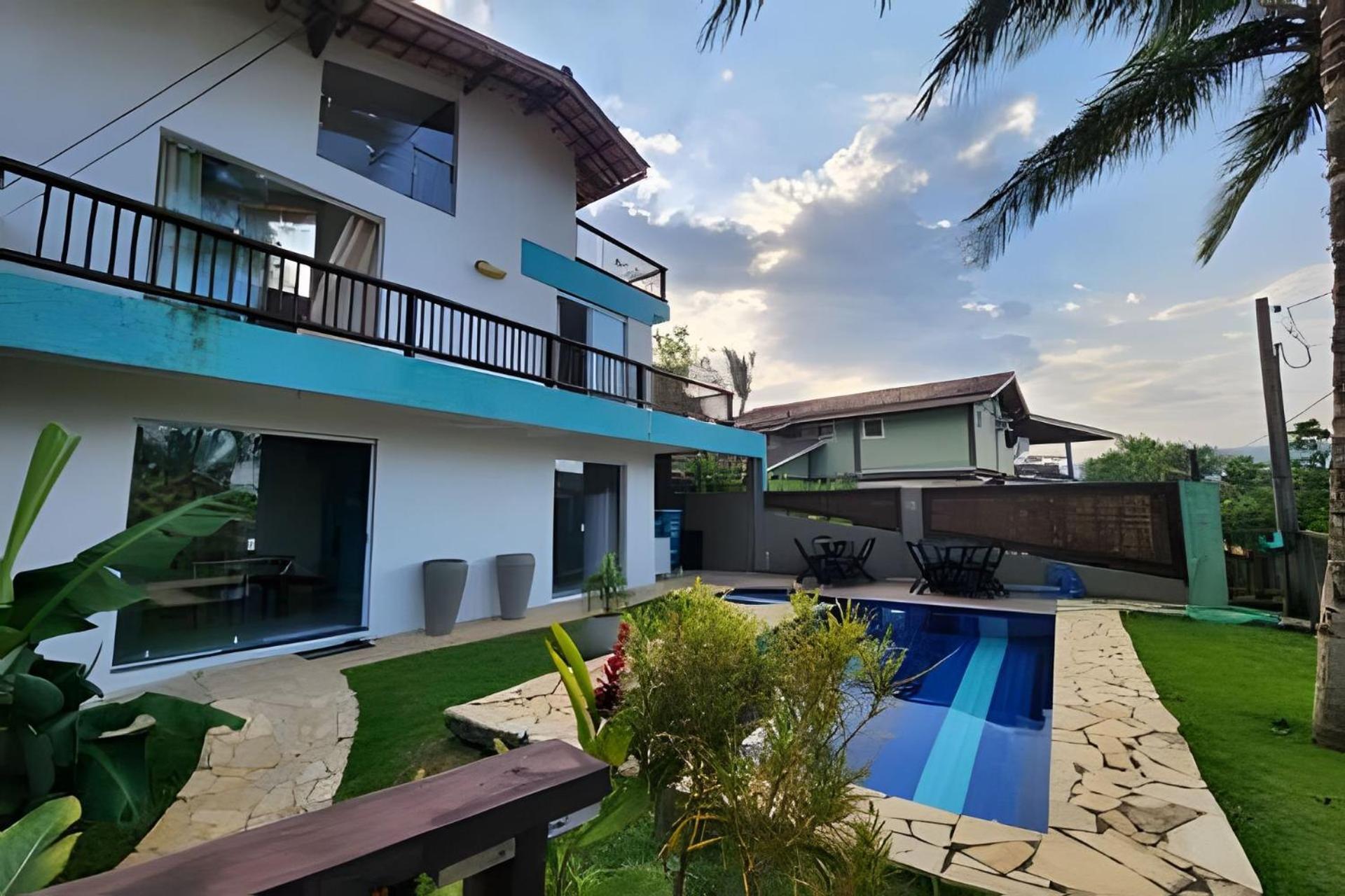 Bela Casa De 4 Suites Com Piscina E Vista - Curral Ilhabela Εξωτερικό φωτογραφία
