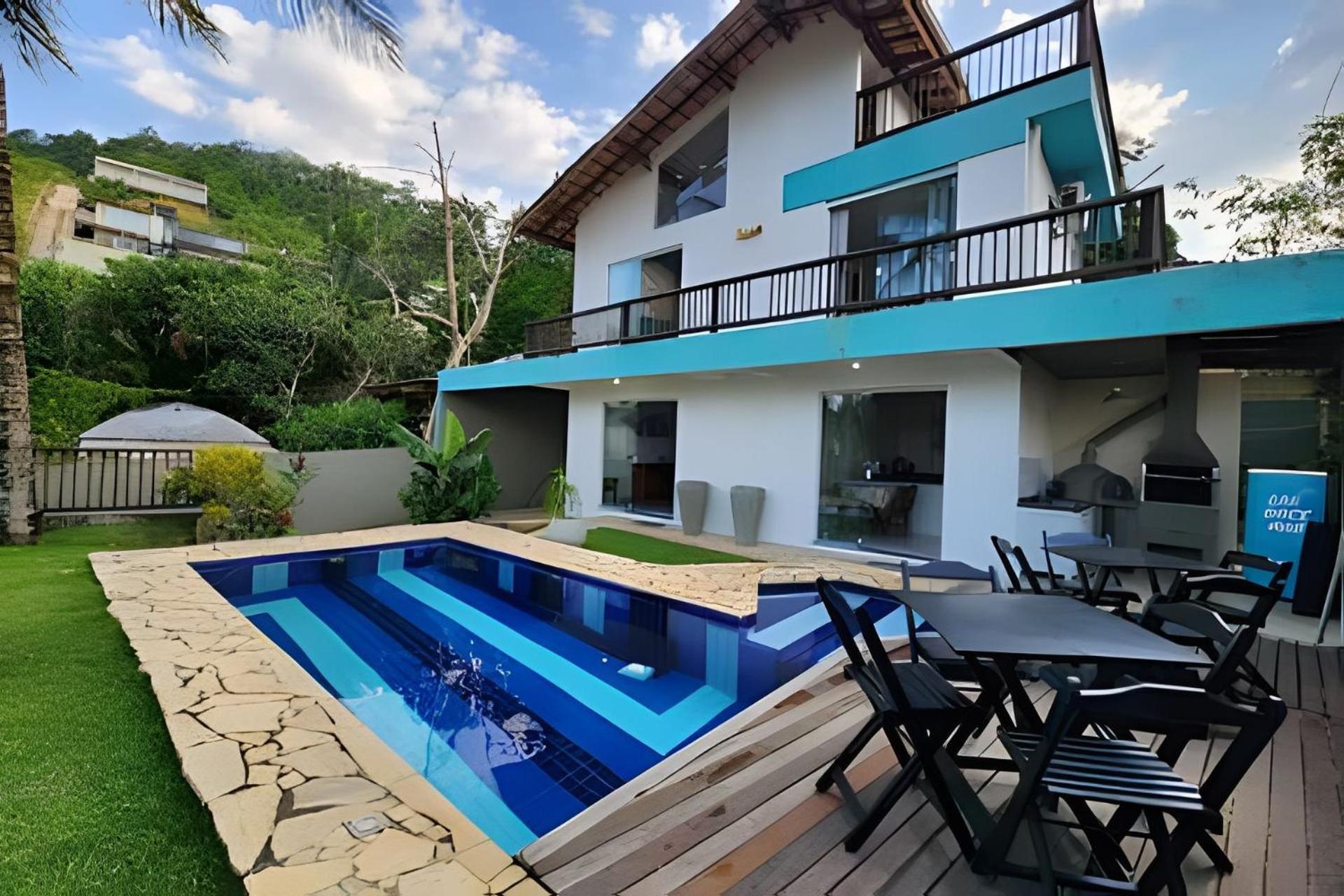 Bela Casa De 4 Suites Com Piscina E Vista - Curral Ilhabela Εξωτερικό φωτογραφία