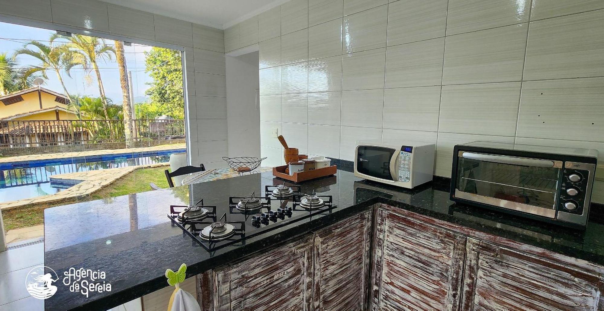 Bela Casa De 4 Suites Com Piscina E Vista - Curral Ilhabela Εξωτερικό φωτογραφία